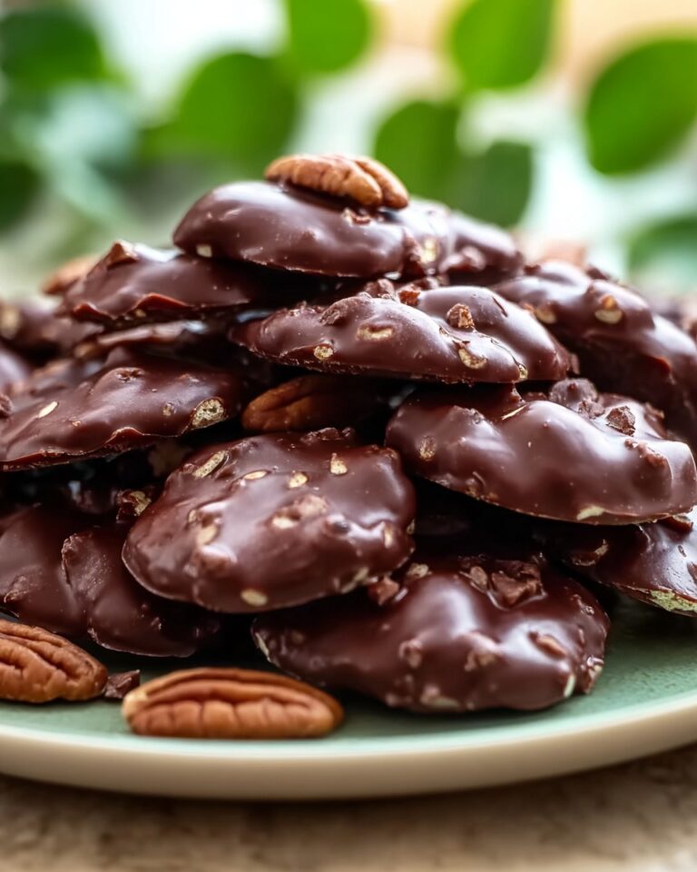 Chocolate Pecan Turtle Clusters Recipe