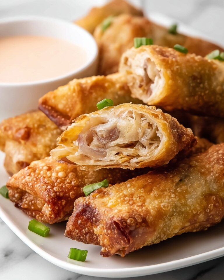 Air Fryer Crab Cake Egg Rolls with Fire Sauce Recipe