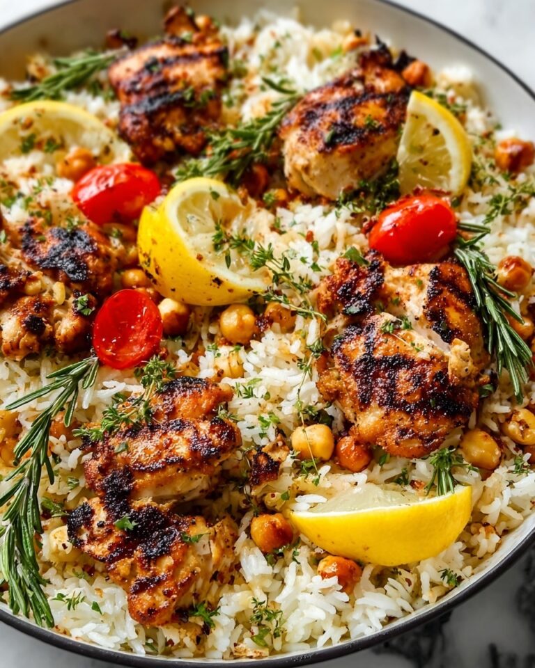 Greek Chicken and Lemon Rice Recipe