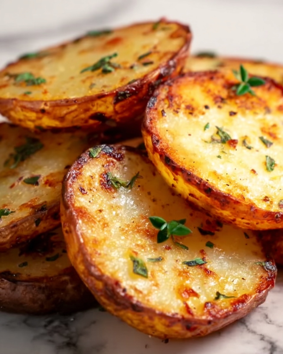 Flavor-Packed Air Fryer Potato Slices Recipe - Recipe Image
