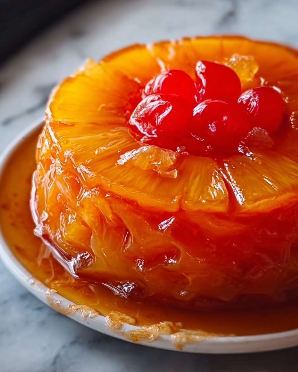 Pineapple Upside Down Cake Jam Recipe - Recipe Image