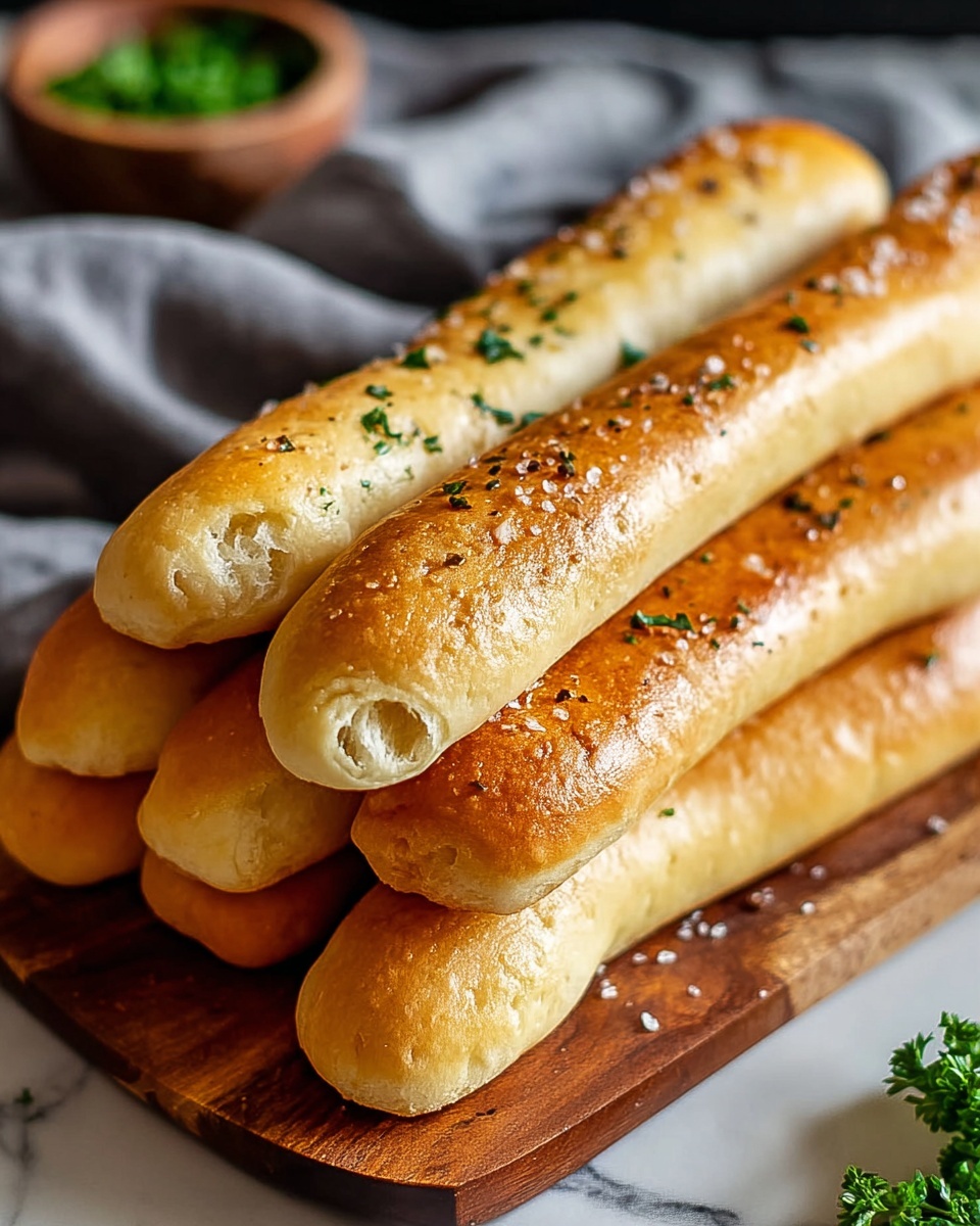 How to Make Homemade Breadsticks Perfectly Recipe - Recipe Image