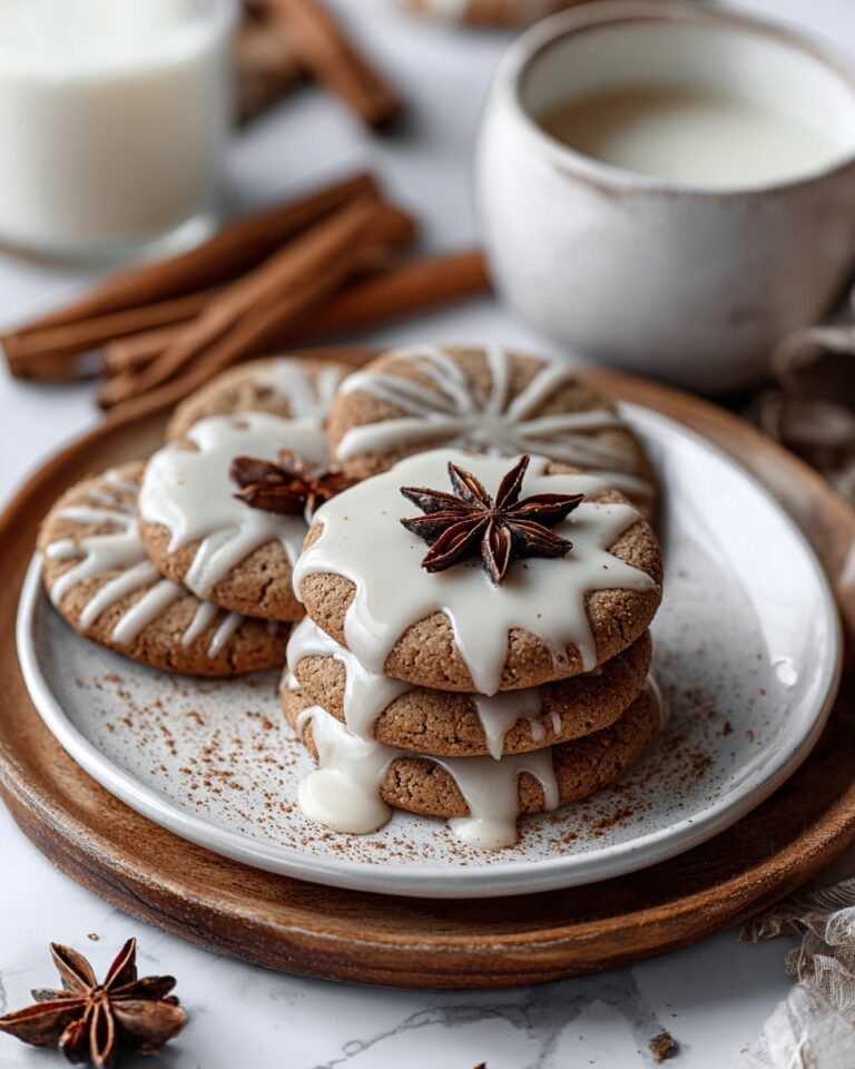 Espresso Chai Cookies with Maple Cinnamon Icing Recipe