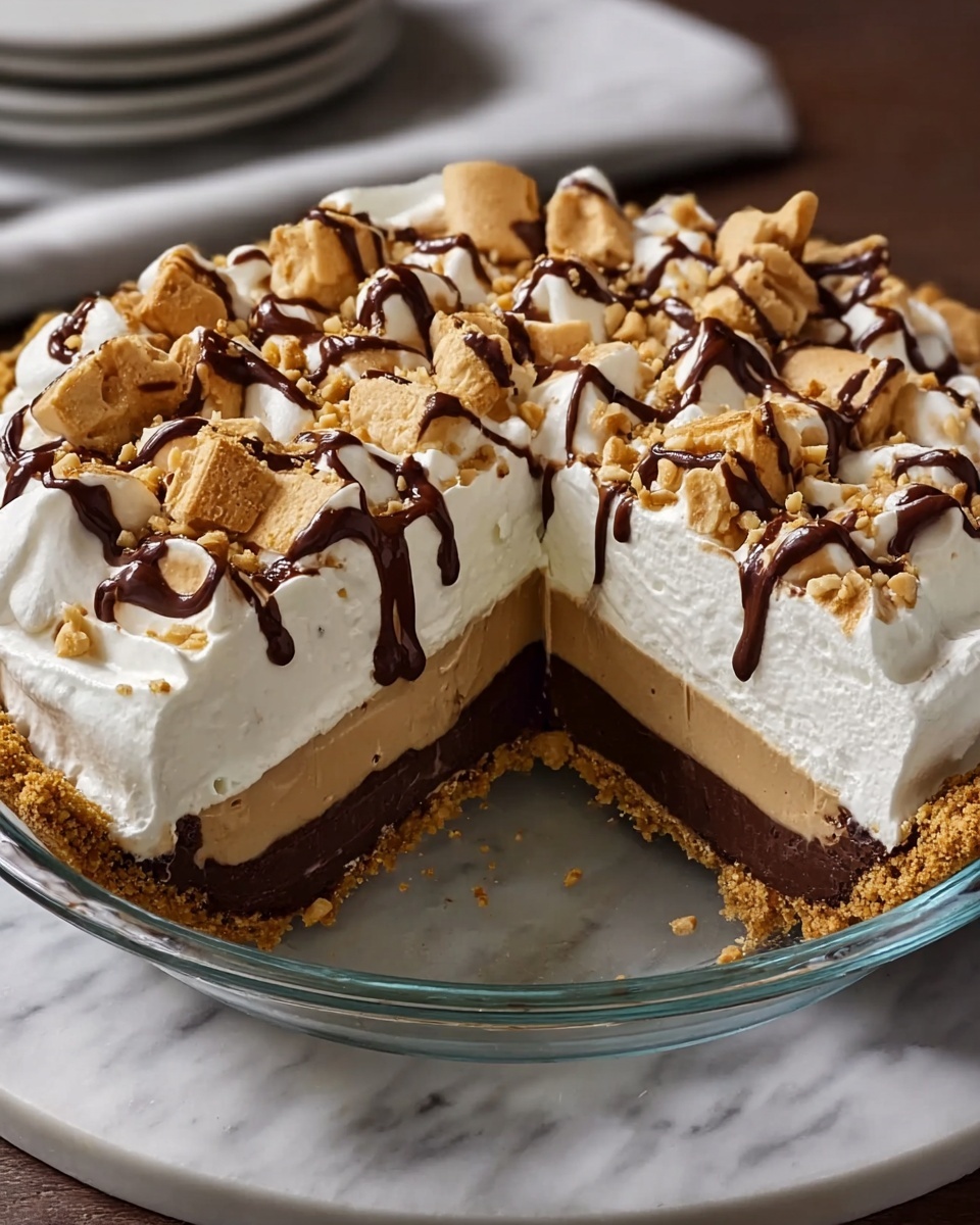No-Bake Peanut Butter Pie Recipe - Recipe Image