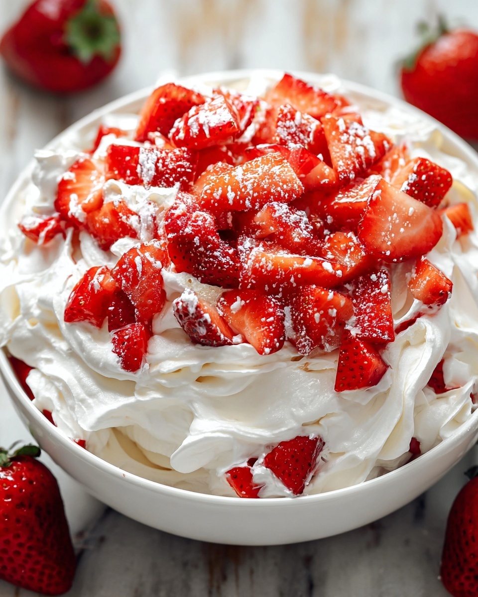 Strawberry Cheesecake Salad Recipe - Recipe Image