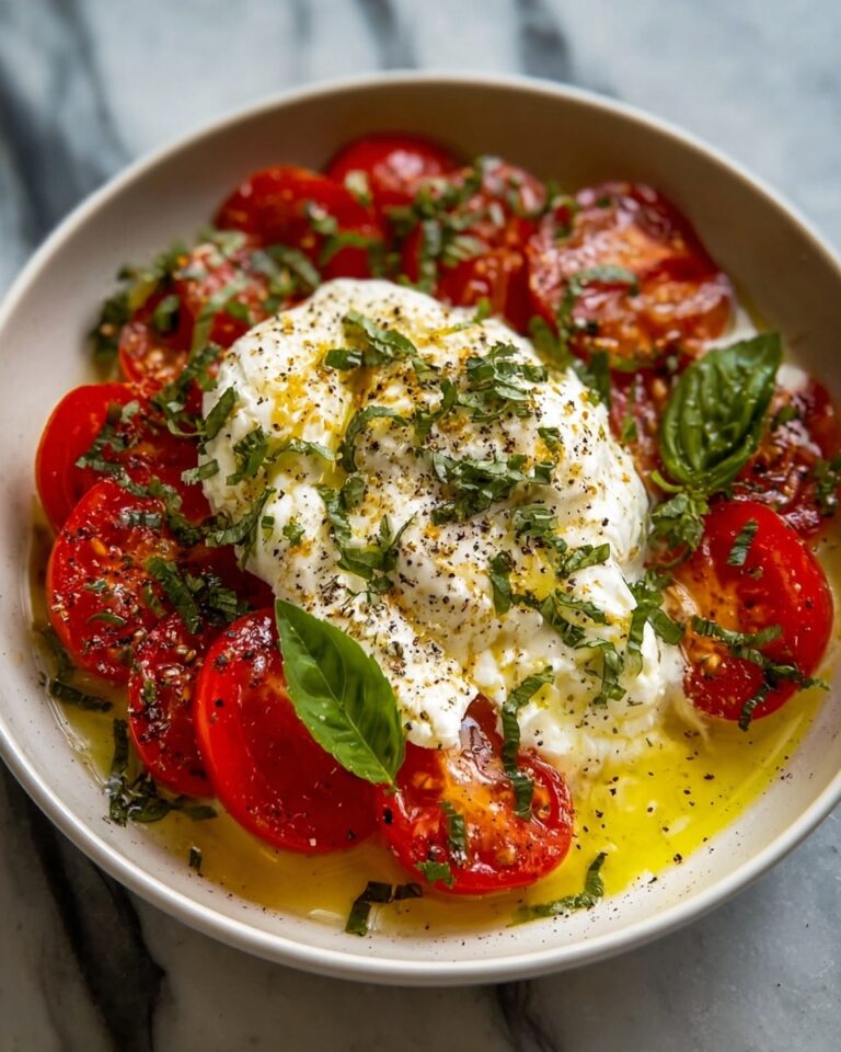 Burrata Caprese Salad Recipe