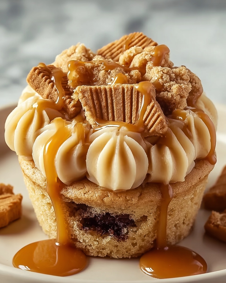 Churro Caramel Crunch Cupcakes Recipe - Recipe Image