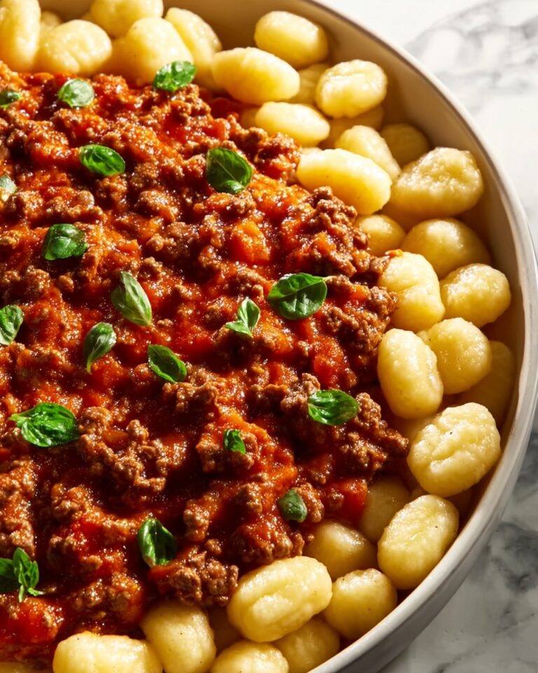 Gnocchi Bolognese Recipe