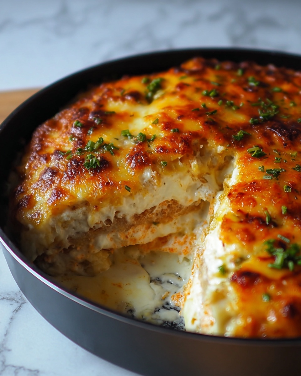 Chicken Parmesan Lasagna Skillet Recipe - Recipe Image