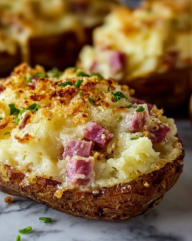 Reuben Stuffed Baked Potatoes Recipe