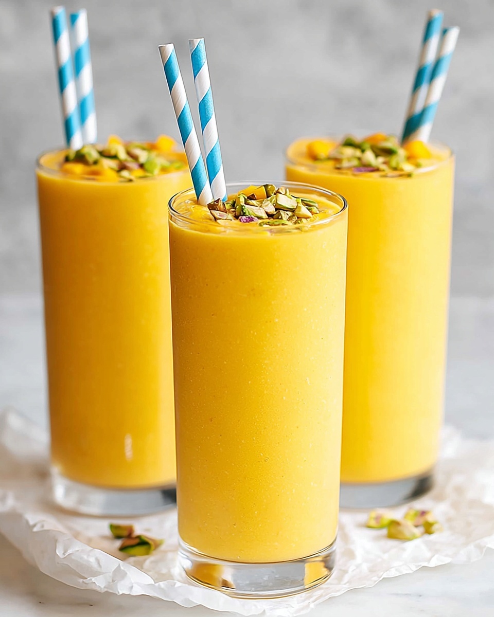 Creamy Mango Lassi Recipe - Recipe Image