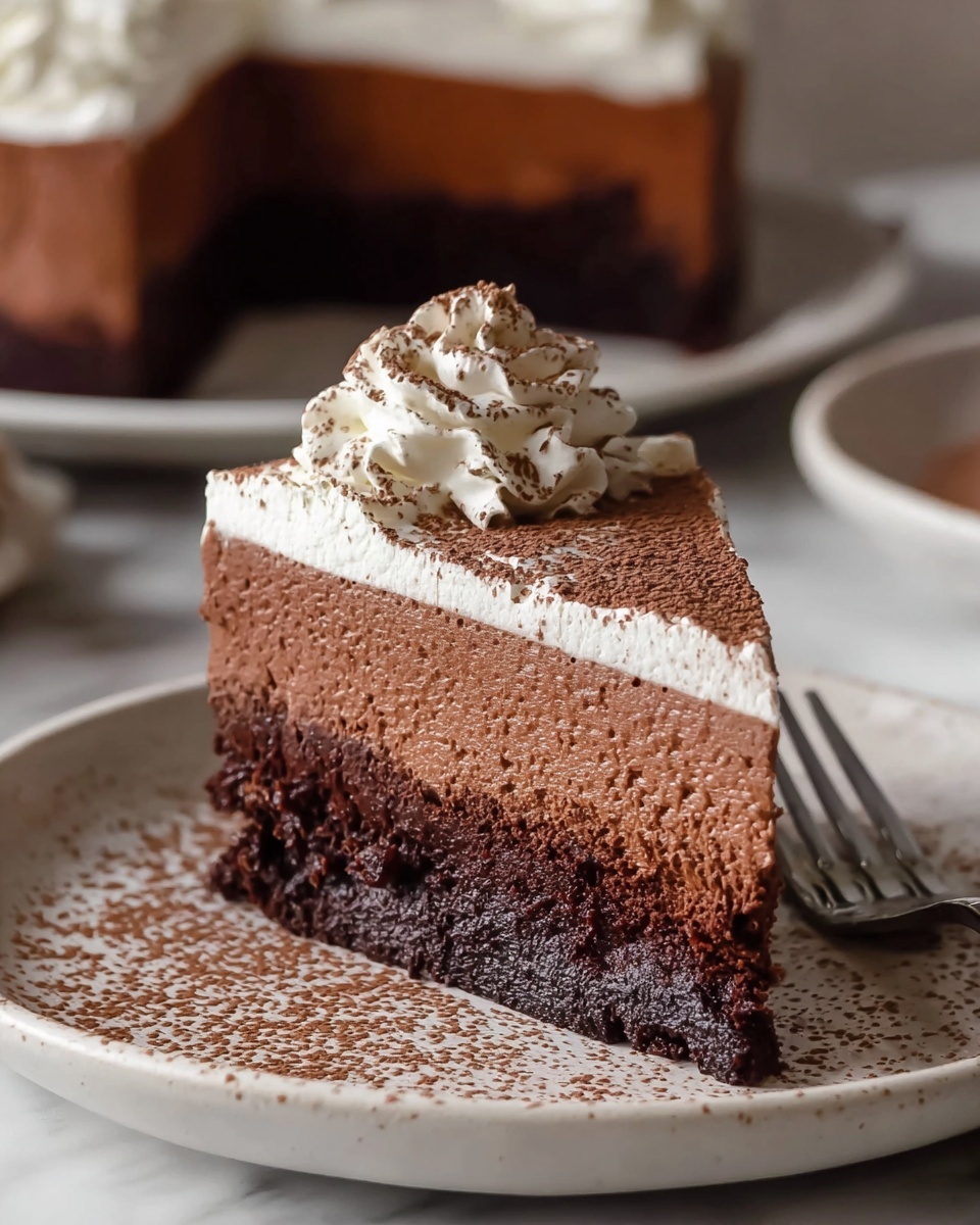 Chocolate Mousse Cake Recipe - Recipe Image