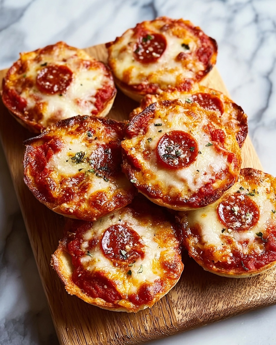 Pizza Cupcakes Recipe - Recipe Image