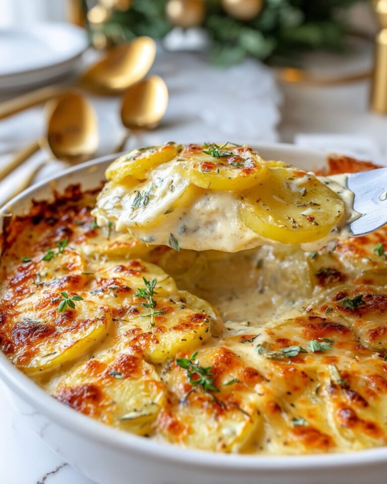 Easy Cheesy Scalloped Potatoes Recipe