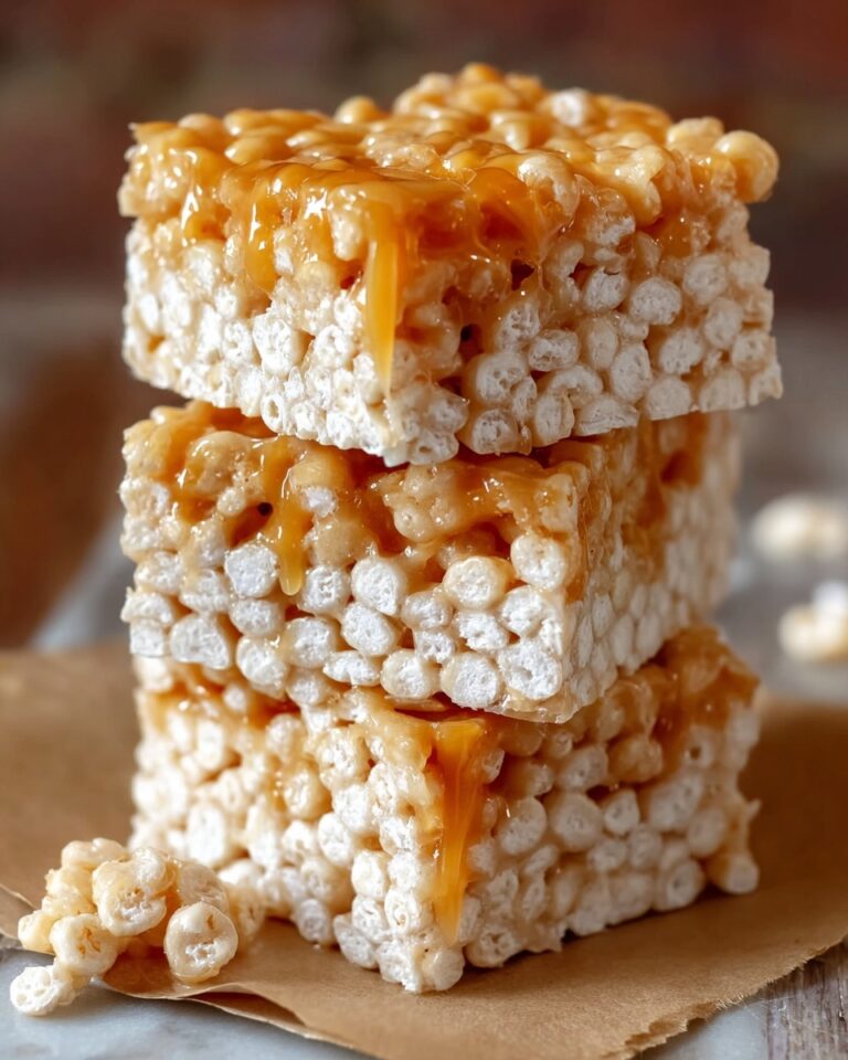Brown Butter Dulce de Leche Rice Krispie Treats Recipe