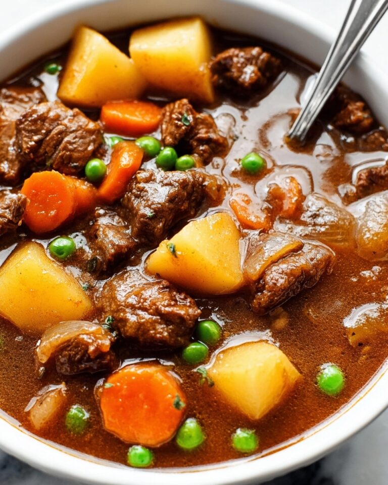 Crock Pot Beef Stew with Red Wine, Vegetables, and Fresh Herbs Recipe