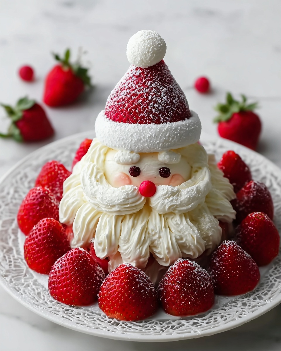 Strawberry Santas Recipe - Recipe Image