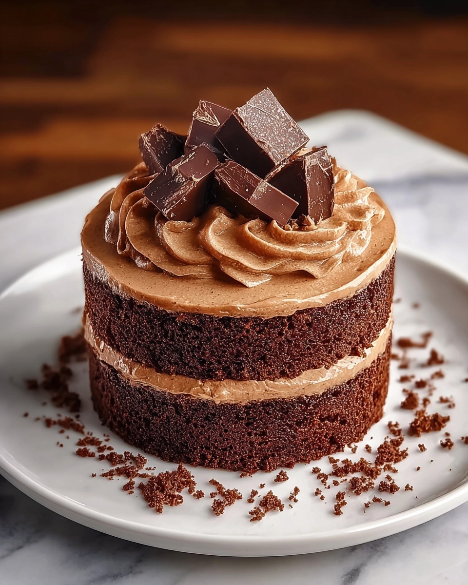 Small Chocolate Cake Recipe - Recipe Image