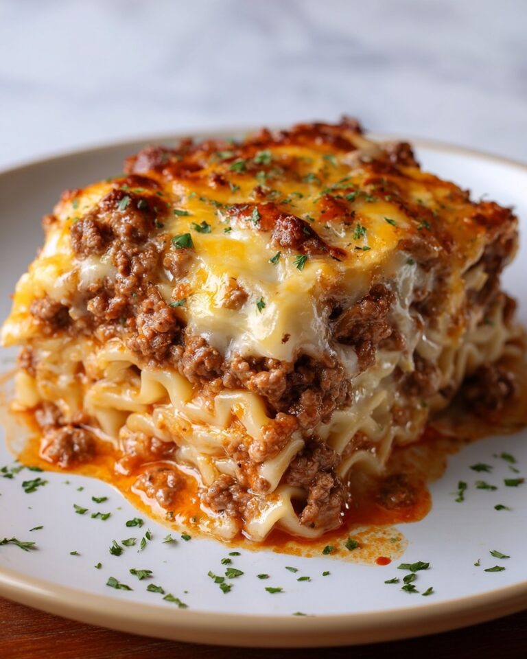 Cheesy Loaded Beef Meatloaf Casserole Recipe
