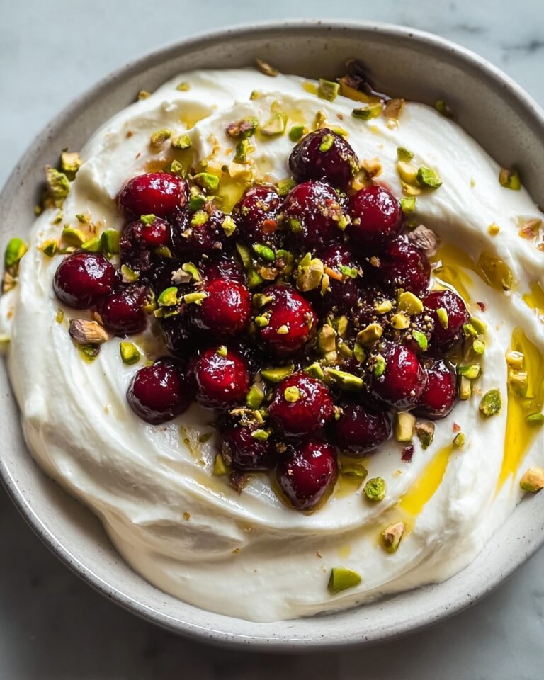 Whipped Feta Dip with Honey, Pistachios, and Cranberries Recipe
