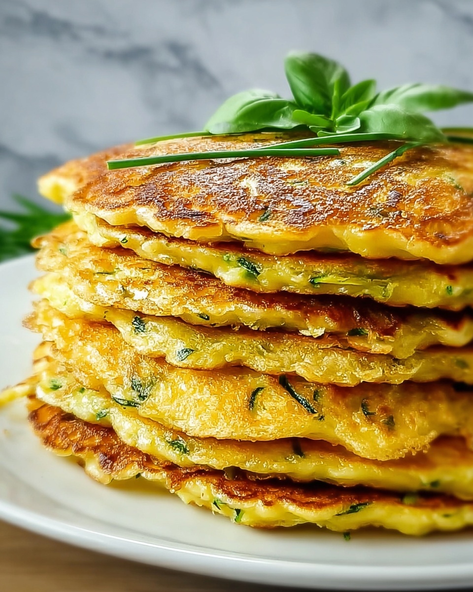 Delicious Zucchini and Potato Pancakes Recipe - Recipe Image