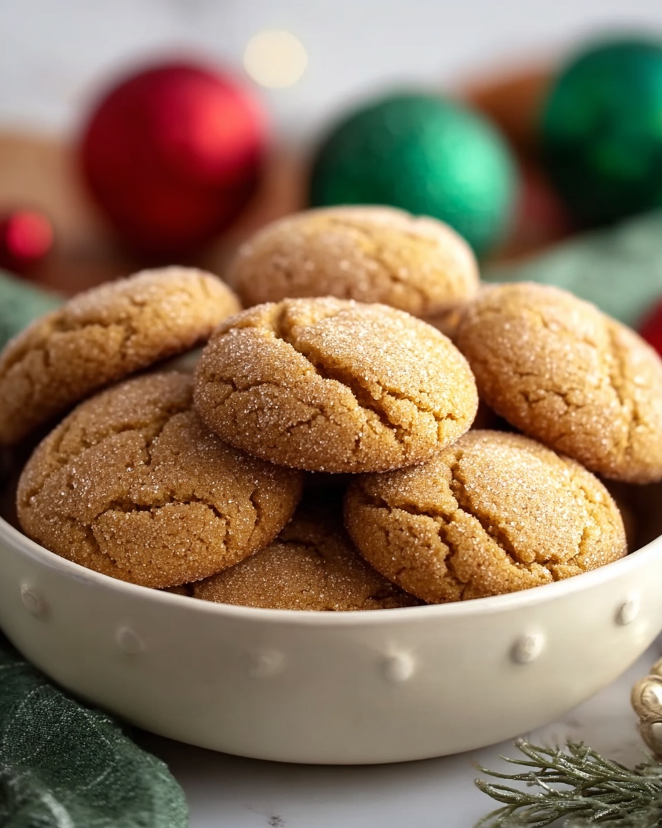 Christmas Snickerdoodles Recipe - Recipe Image