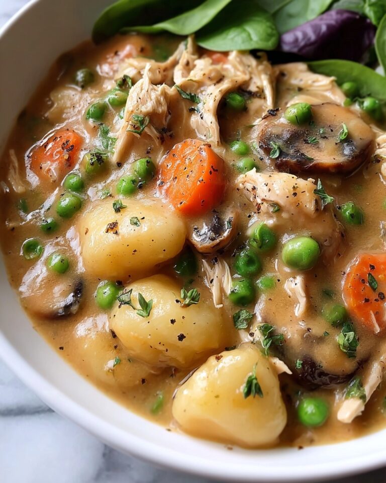 Creamy Chicken and Gnocchi Pot Pie Recipe