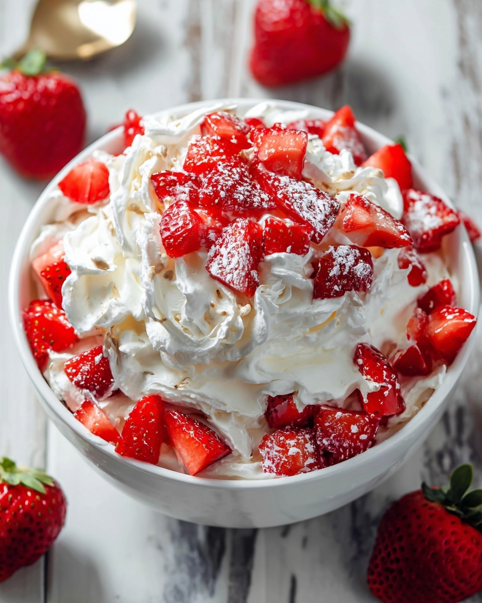 Strawberry Cheesecake Salad Recipe - Recipe Image