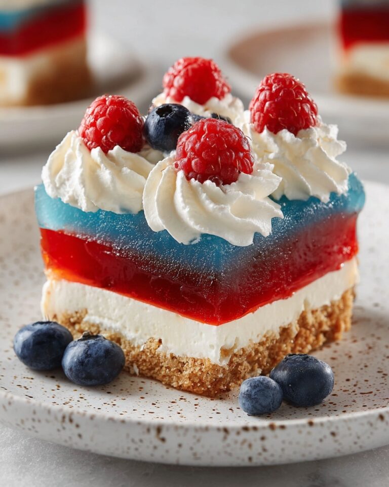 Red, White, and Blue Mini Cheesecakes Recipe