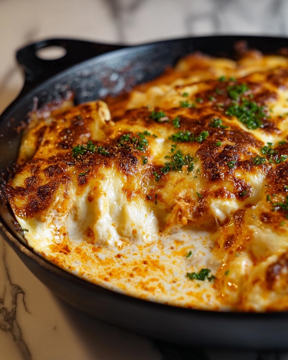 Chicken Parmesan Lasagna Skillet Recipe - Recipe Image