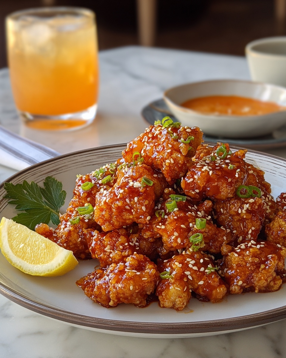 Crispy Hawaiian Style Korean Fried Chicken Recipe - Recipe Image