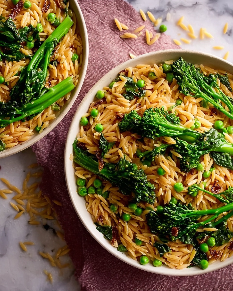 Pasta with Purple Sprouting Broccoli, Anchovies, and Preserved Lemon Recipe - Recipe Image