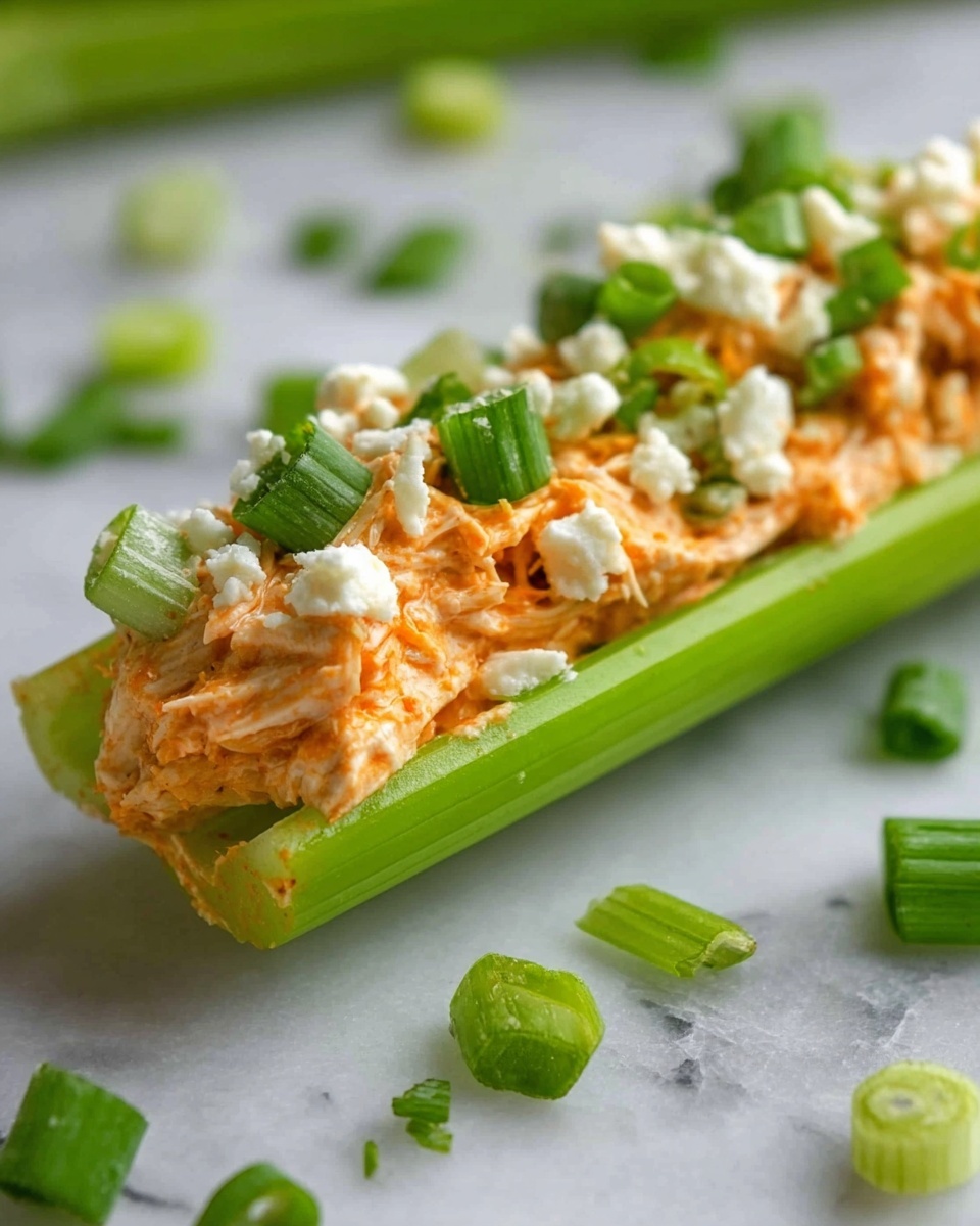 Buffalo Chicken Celery Sticks Recipe - Recipe Image