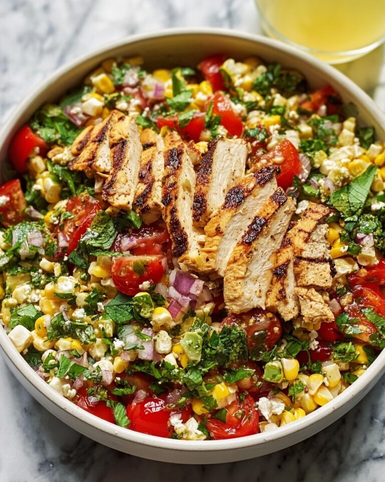 Grilled Mexican Corn Chicken Salad Recipe