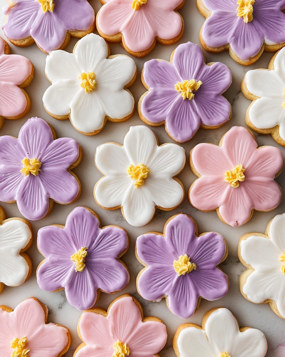 Flower Cookies Recipe - Recipe Image