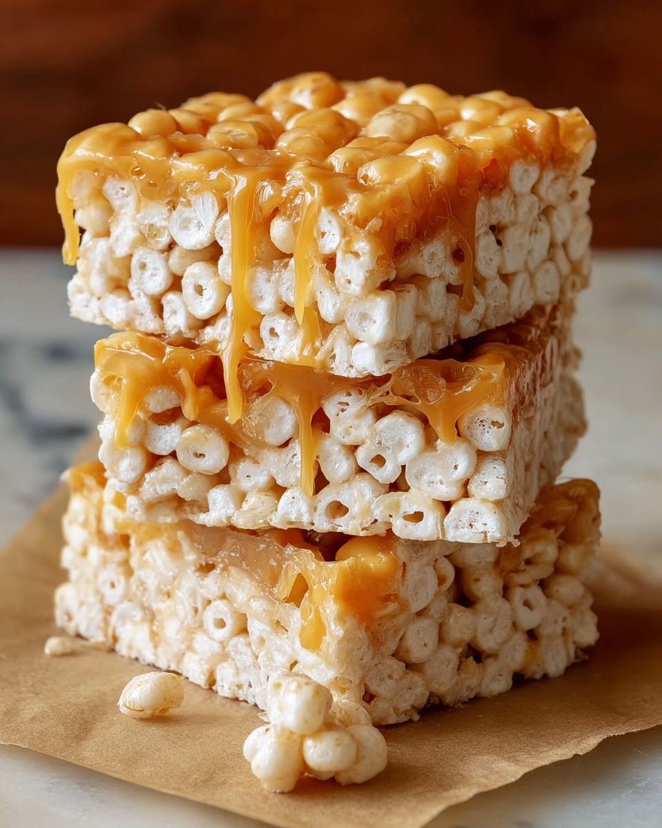 Brown Butter Dulce de Leche Rice Krispie Treats Recipe - Recipe Image