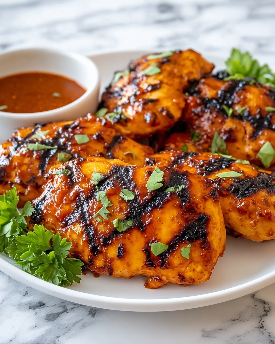 Sweet Chili Glazed Grilled Chicken Recipe - Recipe Image