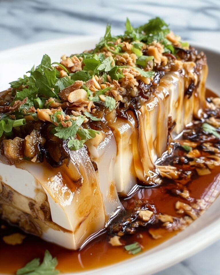 Tofu Skin Rolls with Savory Broth and Vegetables Recipe