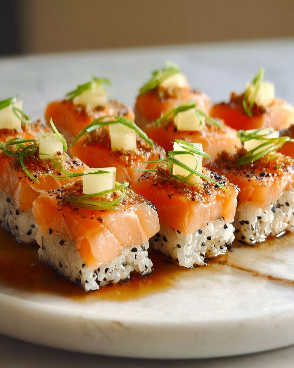Baked Salmon Sushi Recipe - Recipe Image
