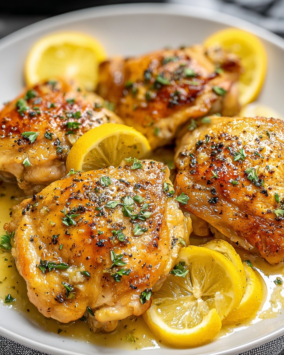 Italian Lemon Chicken Recipe - Recipe Image