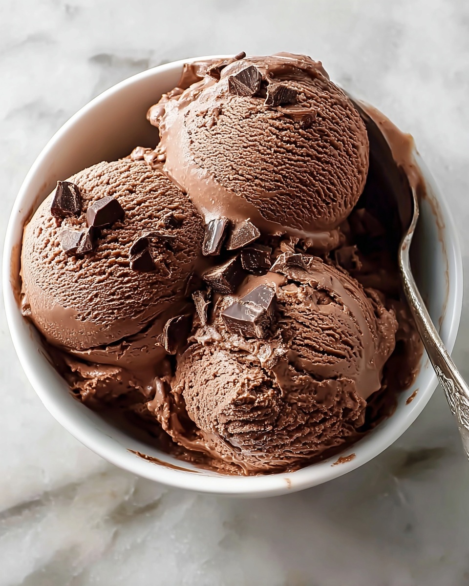 Chocolate Greek Frozen Yogurt Recipe - Recipe Image