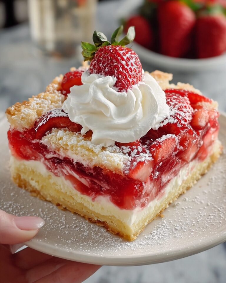 No-Fuss Strawberry Cheesecake Dump Cake Recipe