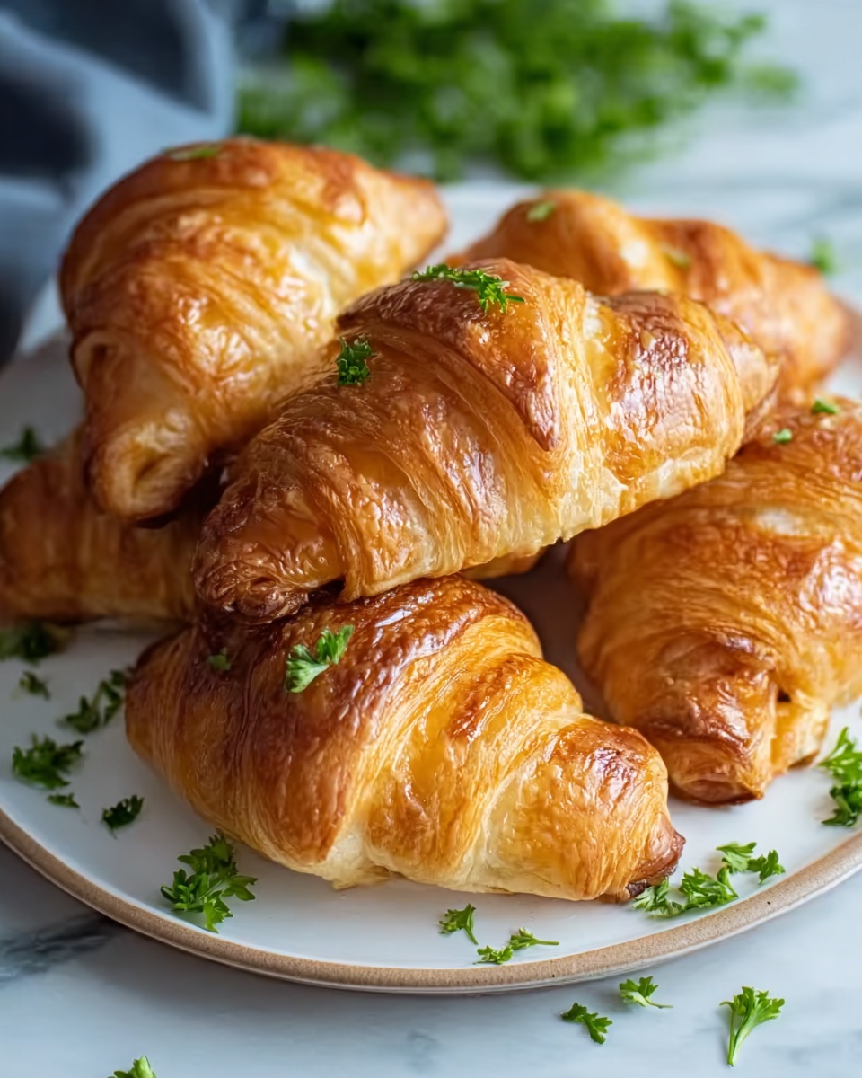 Creamy Chicken Crescent Rolls Recipe - Recipe Image