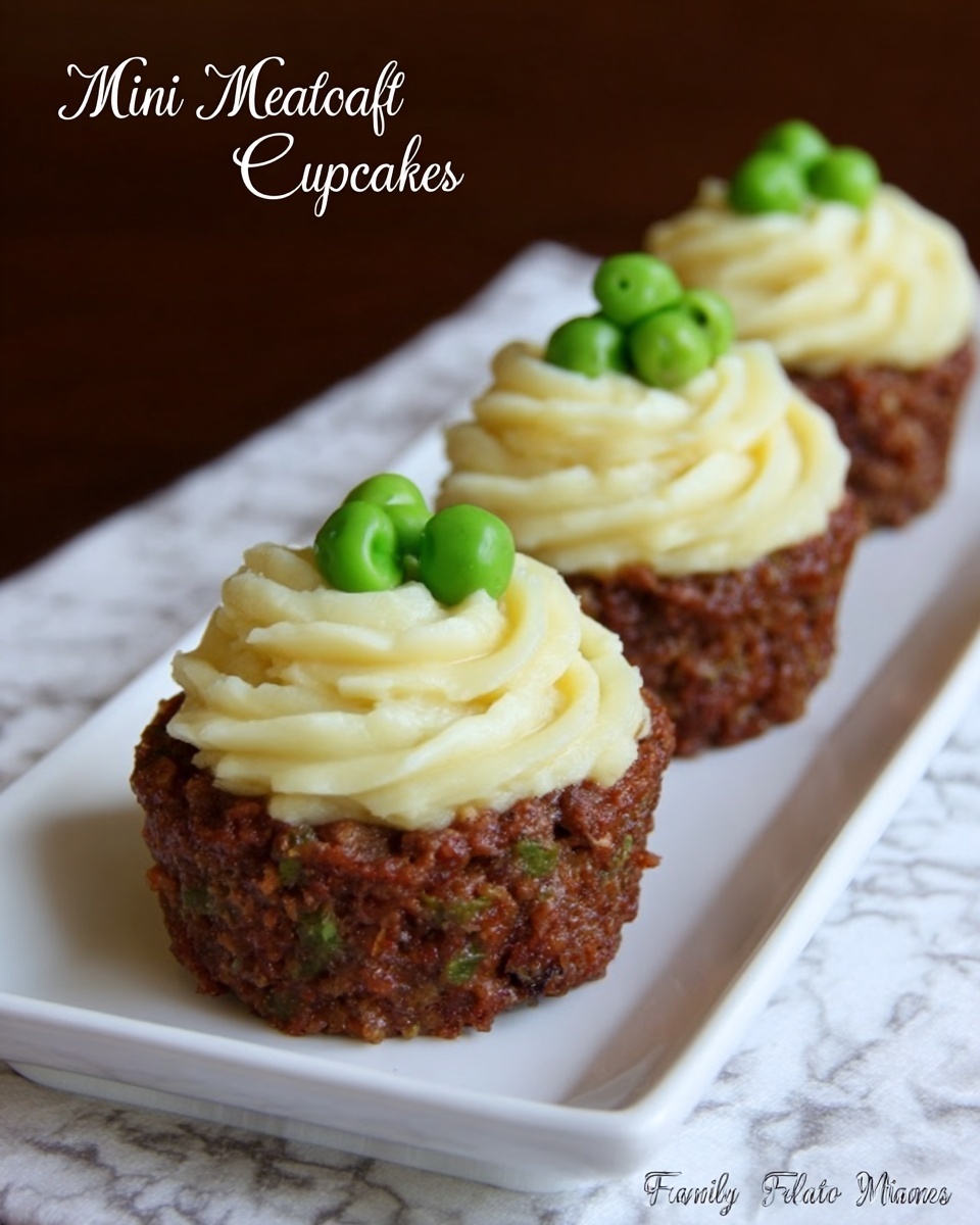 Mini Meatloaf Cupcakes Recipe - Recipe Image