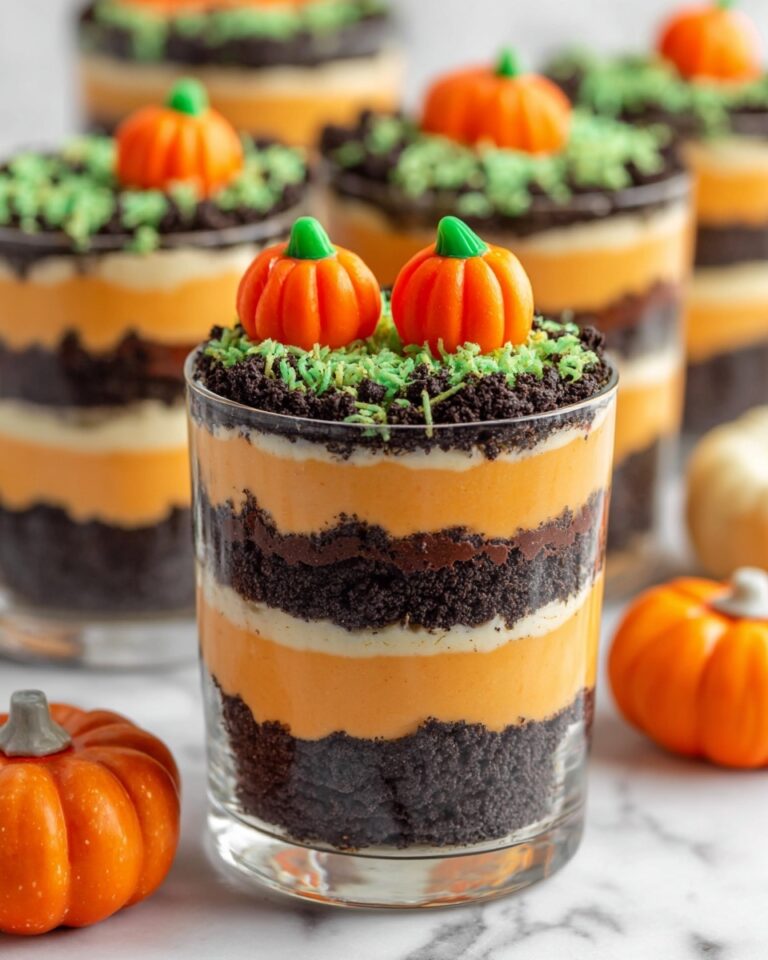Pumpkin Patch Pudding Cups Recipe