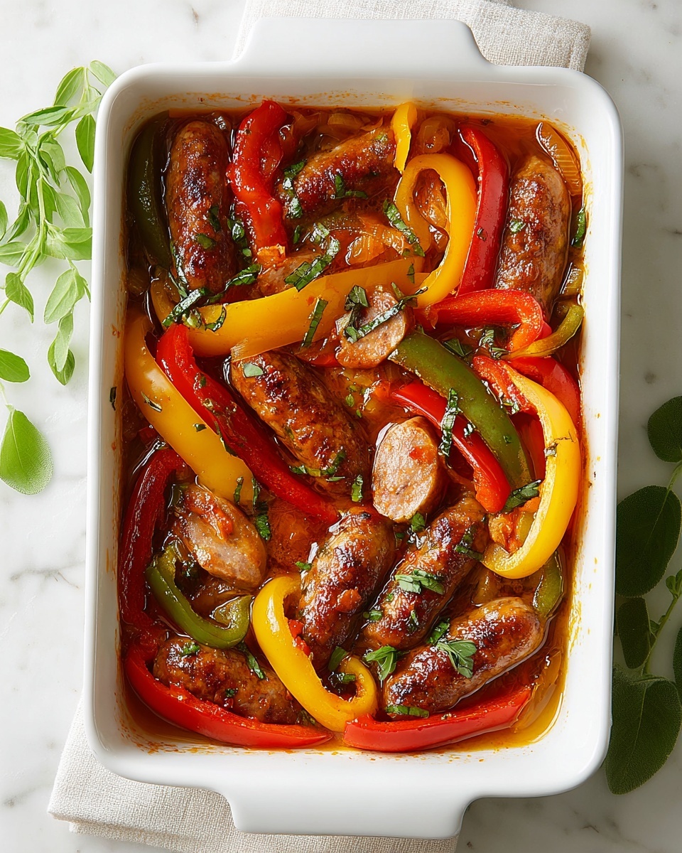 Sausage and Peppers Recipe - Recipe Image