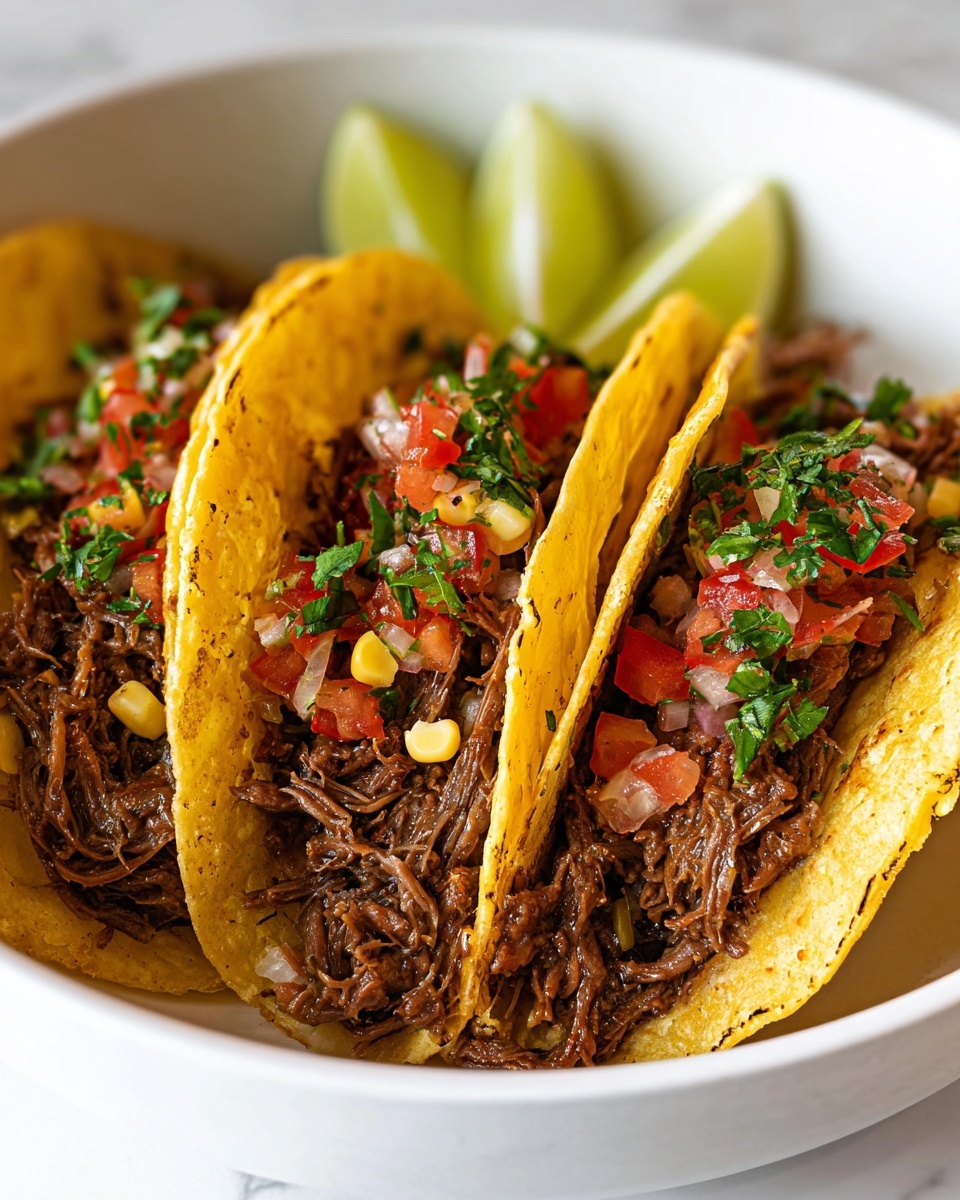 Shredded Beef Tacos Recipe - Recipe Image