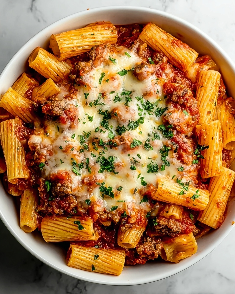 Cheesy Chicken Sausage Pasta Bake Recipe - Recipe Image