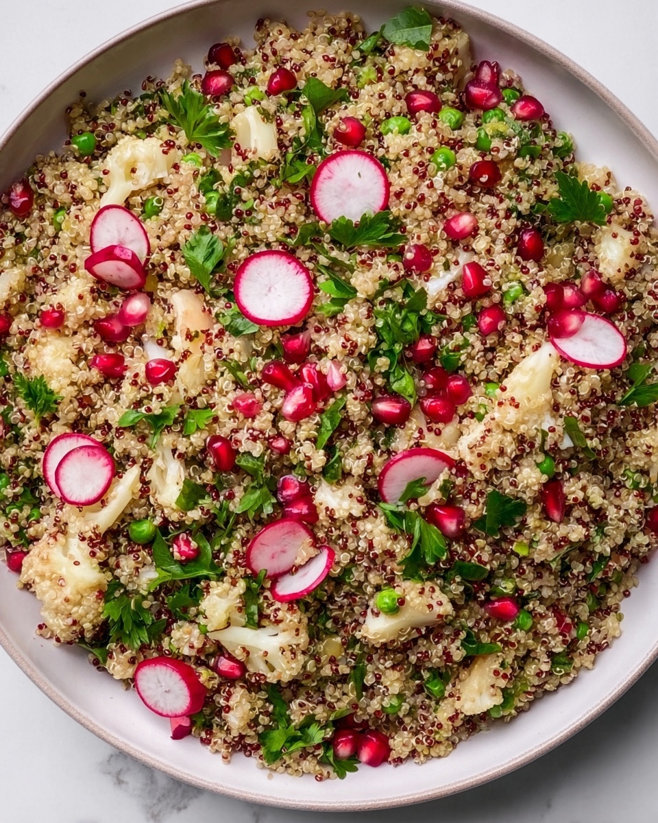 Simple Quinoa Salad with Fresh Vegetables Recipe - Recipe Image