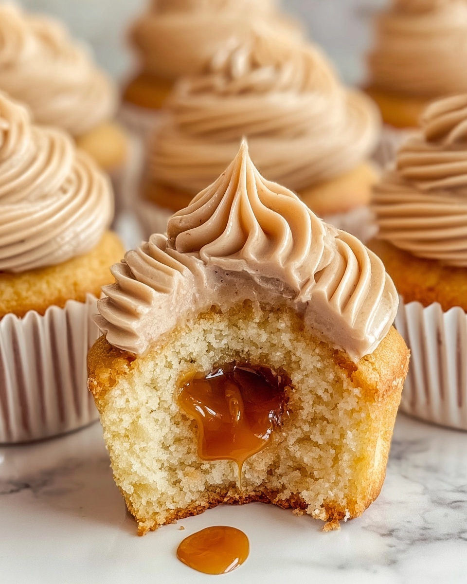 Ultimate Salted Caramel Cupcakes Recipe - Recipe Image
